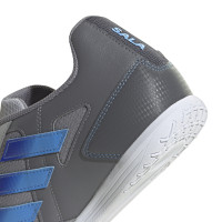 adidas Super Sala 2 Chaussures de Foot en Salle (IN) Gris Blanc Bleu