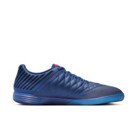 Nike Lunar Gato II Zaalvoetbalschoenen (IN) Donkerblauw Blauw Zwart Rood