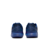 Nike Lunargato II Chaussures de Foot en Salle (IN) Bleu Bleu Foncé Noir Rouge