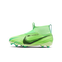 Nike Zoom Mercurial Superfly 9 Academy MDS Gazon Naturel Artificiel Chaussures de Foot (MG) Enfants Vert Vif Noir