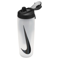 Bouteille de carburant Nike avec paille 710 ml gris noir