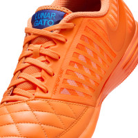Nike Lunargato II Chaussures de Foot en Salle (IN) Orange Bleu