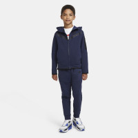 Nike Tech Fleece Vest Kids Donkerblauw