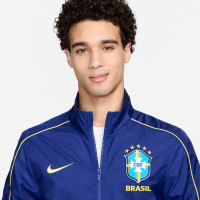 Nike Brésil Sportswear Survêtement Woven 2024-2026 Bleu Jaune