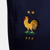 Nike France Strike Survêtement 1/4-Zip 2024-2026 Bleu Foncé Bleu Clair