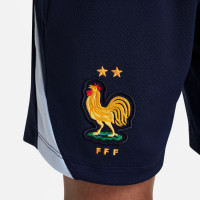 Kit d'entraînement Nike France Strike 2024-2026 pour enfant, bleu foncé, bleu clair