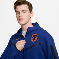 Nike Nederland Tech Fleece Vest 2024-2026 Blauw Oranje