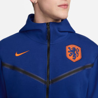 Nike Nederland Tech Fleece Vest 2024-2026 Blauw Oranje