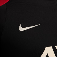 Nike Liverpool Strike Haut d'Entraînement 1/4-Zip 2024-2025 Noir Rouge
