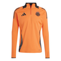 adidas Colombia Trainingstrui 1/4-Zip 2024-2026 Oranje Zwart