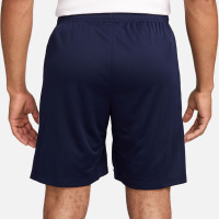 Nike France Strike Short d'Entraînement 2024-2026 Bleu Foncé Bleu Clair