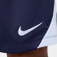 Nike Frankrijk Strike Trainingsbroekje 2024-2026 Donkerblauw Lichtblauw