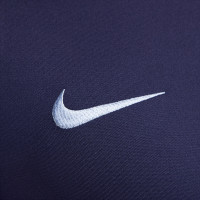 Nike France Strike Haut d'Entraînement 1/4-Zip 2024-2026 Bleu Foncé Bleu Clair