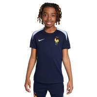 Nike Frankrijk Strike Trainingsset 2024-2026 Kids Donkerblauw Lichtblauw