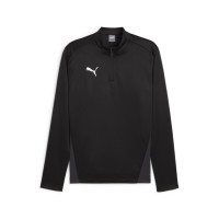 PUMA teamGOAL Haut d'Entraînement 1/4-Zip Noir Blanc