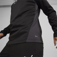 PUMA teamGOAL Haut d'Entraînement 1/4-Zip Noir Blanc