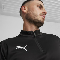 PUMA teamGOAL Haut d'Entraînement 1/4-Zip Noir Blanc