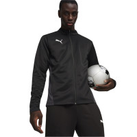 PUMA teamGOAL Trainingsjack Zwart Wit Grijs