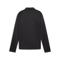 PUMA teamGOAL Haut d'Entraînement 1/4-Zip Enfants Noir Blanc