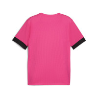 PUMA teamGOAL Matchday Voetbalshirt Felroze Zwart