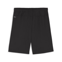 PUMA teamGOAL Short de Foot Noir Blan