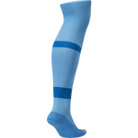 Nike Team Matchfit Chaussettes de Foot Hautes Bleu Clair