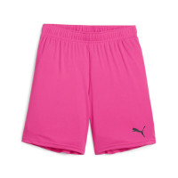 PUMA teamGOAL Short de Foot Enfants Rose Noir