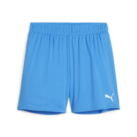 PUMA teamGOAL Short de Foot Femmes Bleu Blanc
