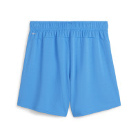 PUMA teamGOAL Short de Foot Femmes Bleu Blanc