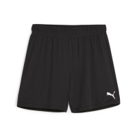 PUMA teamGOAL Short de Foot Femmes Noir Blanc