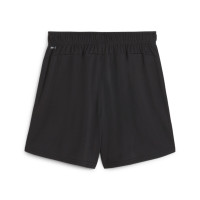 PUMA teamGOAL Short de Foot Femmes Noir Blanc