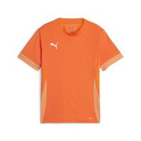 PUMA teamGOAL Matchday Tenue de Foot Enfants Orange Blanc