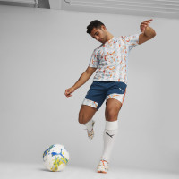 PUMA Future 7 Ultimate Neymar Jr. Gazon Naturel Artificiel Chaussures de Foot (MG) Blanc Orange Multicolore