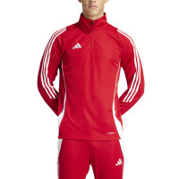 adidas Tiro 24 Trainingstrui 1/4-Zip Rood Wit