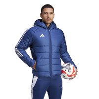 adidas Tiro 24 Doudoune Hiver Bleu Foncé Blanc