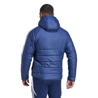 adidas Tiro 24 Doudoune Hiver Bleu Foncé Blanc
