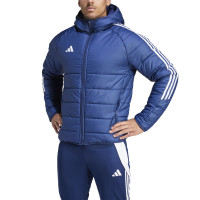 adidas Tiro 24 Doudoune Hiver Bleu Foncé Blanc