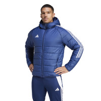 adidas Tiro 24 Doudoune Hiver Bleu Foncé Blanc