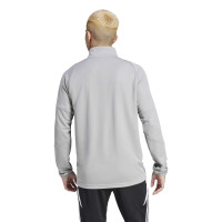 adidas Tiro 24 Haut d'Entraînement 1/4-Zip Gris Clair Blanc