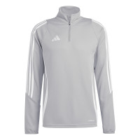 adidas Tiro 24 Haut d'Entraînement 1/4-Zip Gris Clair Blanc