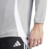 adidas Tiro 24 Haut d'Entraînement 1/4-Zip Gris Clair Blanc