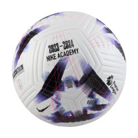 Nike Premier League Academy Ballon de Foot Taille 5 2023-2024 Blanc Mauve Noir Rose