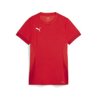 PUMA teamGOAL Voetbalshirt Dames Rood Wit