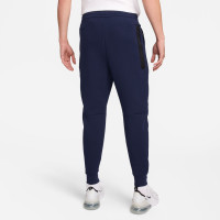 Nike France Tech Fleece Pantalon de Jogging 2024-2026 Bleu Foncé Doré