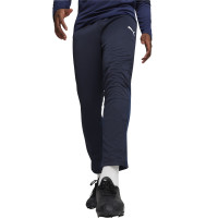 PUMA teamGOAL Pantalon d'Entraînement Bleu Foncé Blanc