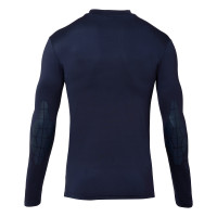 Uhlsport Prediction Ensemble Tenue Gardien de But Pack Enfants Bleu Foncé Jaune