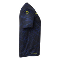 Uhlsport Prediction Ensemble Tenue Gardien de But Pack Enfants Bleu Foncé Jaune