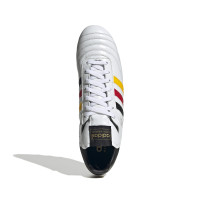 adidas Copa Mundial Allemagne Gazon Naturel Chaussures de Foot (FG) Blanc Noir Rouge Jaune