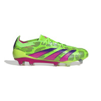adidas Predator Elite Gras Voetbalschoenen (FG) Groen Roze Paars