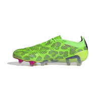 adidas Predator Elite Gras Voetbalschoenen (FG) Groen Roze Paars